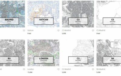 Descarga mapas de ciudades para CAD